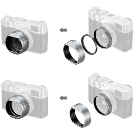 SmallRig 5851 - zestaw, osłona obiektywu i filtr UV do FUJIFILM X100VI / X100V